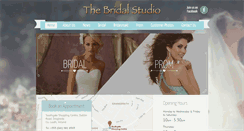 Desktop Screenshot of bridalstudioireland.com