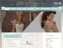 Tablet Screenshot of bridalstudioireland.com